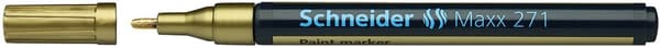 Schneider Paint Marker Maxx 271 1-2mm Guld 10 Stk