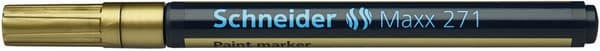 Schneider Paint Marker Maxx 271 1-2mm Guld 10 Stk
