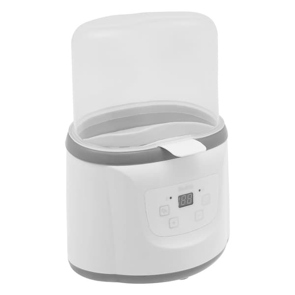 Bärbar Babyflaskvärmare, Temperaturjusterbar, BPA-fri Material,220V