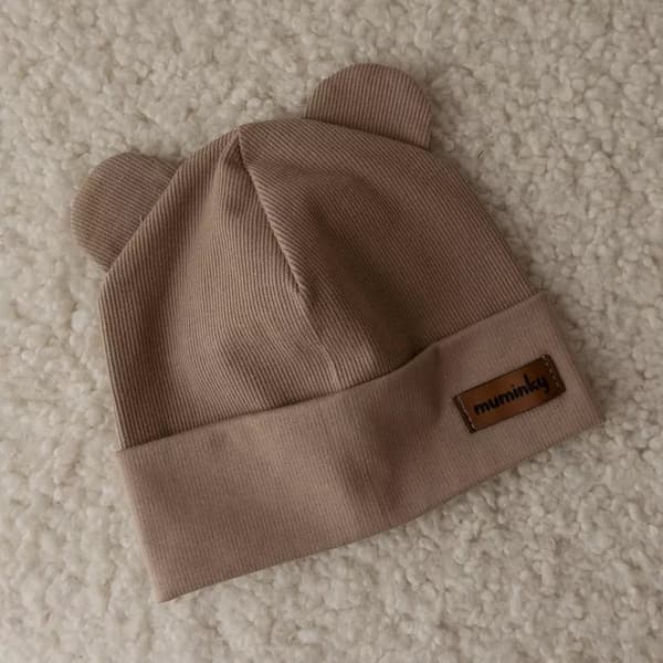 Vauvan hattu beige