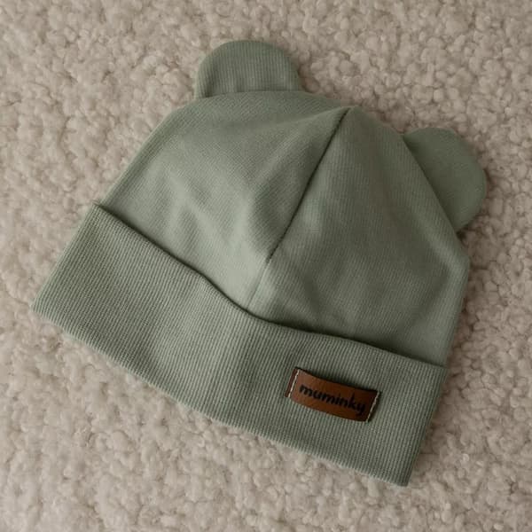 Baby hatt Grön
