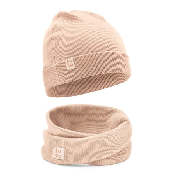 TØRKLÆDE SÆT BABY BOMULDSKASKE Karamel 36-40 cm