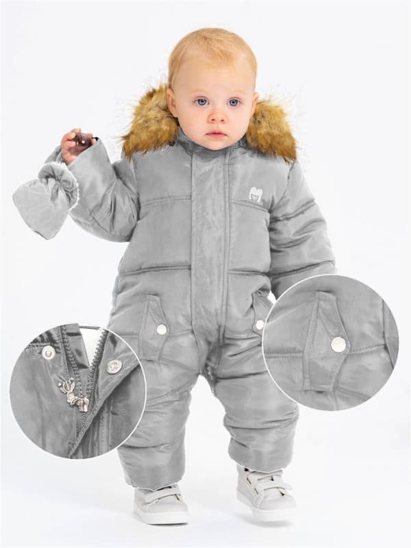 Harmaa Lastenhaalari 76-82 cm