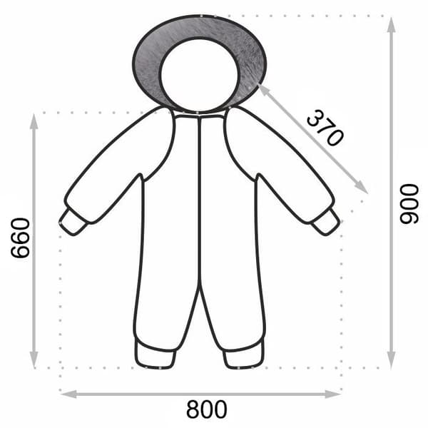 Harmaa Lastenhaalari 76-82 cm
