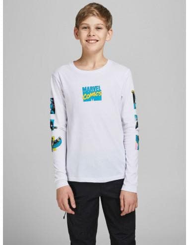 MARVEL-PRYDD LÅNGÄRMAD T-SHIRT