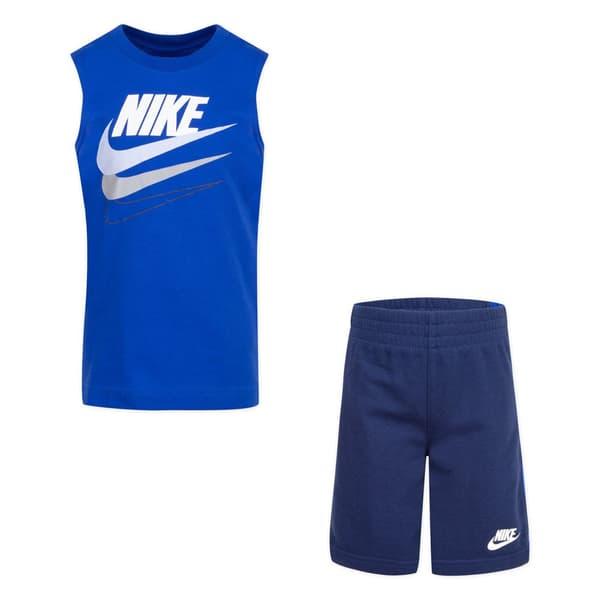 Nike Kids Uppsättning Icon Blå 5-6 Years