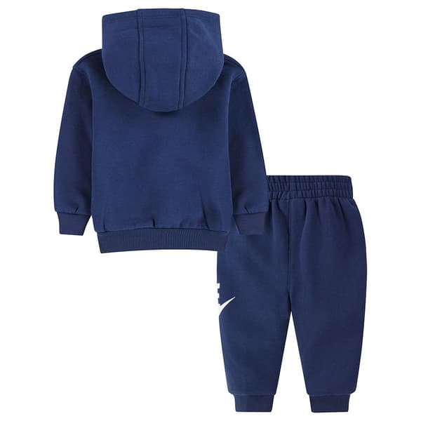 Nike Kids UppsÄttning 66l135 Fleece Blå 18 Months
