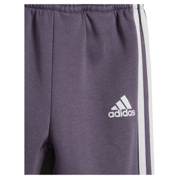 Adidas Stripes Colorblock Fleece Sæt Tiberio 3 Lilla,Rosa 6-9 Months