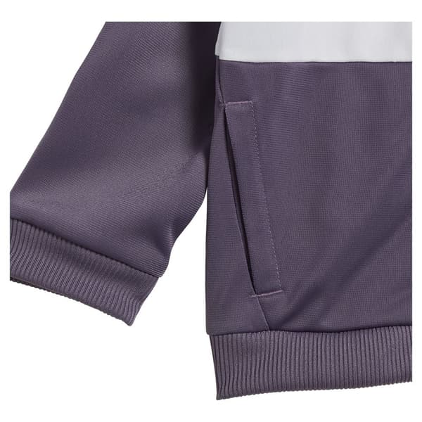 Adidas Stripes Colorblock Shiny Set Tiberio 3 Lila,Rosa 6-9 Months