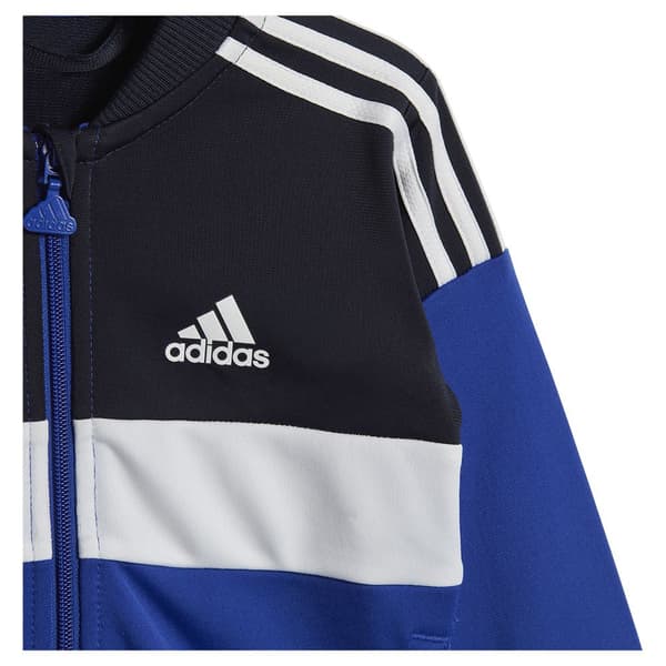 Adidas Stripes Colorblock Kiiltävä Setti Tiberio 3 Sininen 9-12 Months
