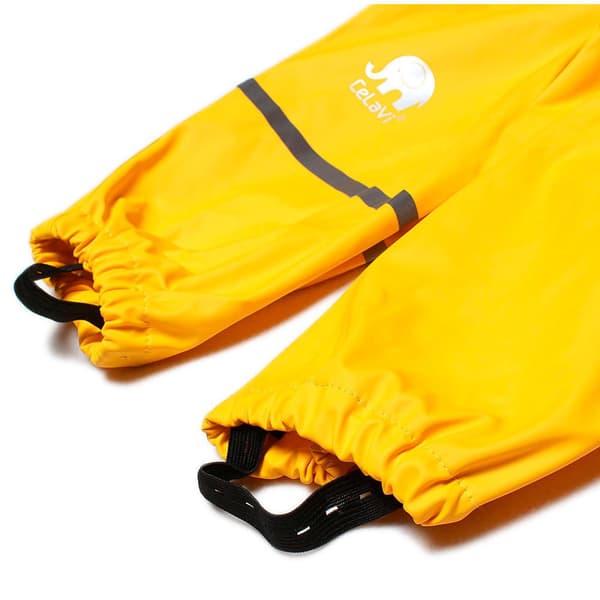 Celavi SÆt Basic Solid Pu Gul 8-9 Years