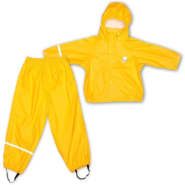 Celavi SÆt Basic Solid Pu Gul 8-9 Years