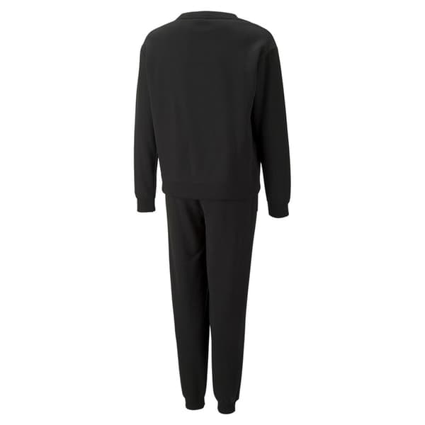 Puma Uppsättning Loungewear Fl Svart 5-6 Years