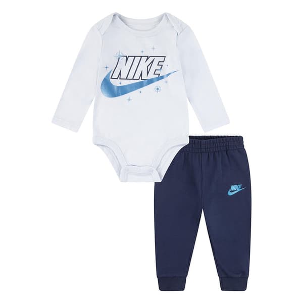 Nike Kids Sweater & Bukser Sæt Blå 6 Months