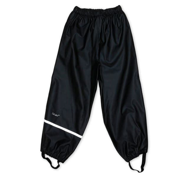 Celavi SÆt Basic Solid Pu Sort 11-12 Years