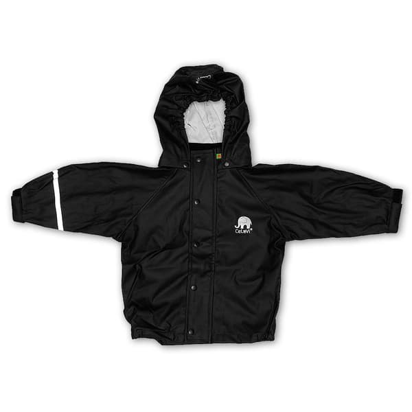 Celavi SÆt Basic Solid Pu Sort 11-12 Years