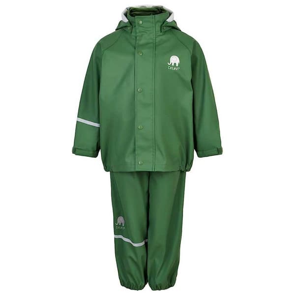Celavi SÆt Basic Solid Pu Grøn 10 Years