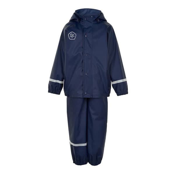 Color Kids UppsÄttning Rain Solid Blå 8 Years