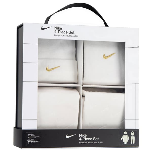 Nike Kids 4 Velour Embossed Swoosh Velour Embossed Swoosh Aseta  0-6 Months