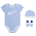 Miniatyrbillede 1 af 7: Nike Kids Baby Sæt Set Swoosh Blå 0-6 Dreng