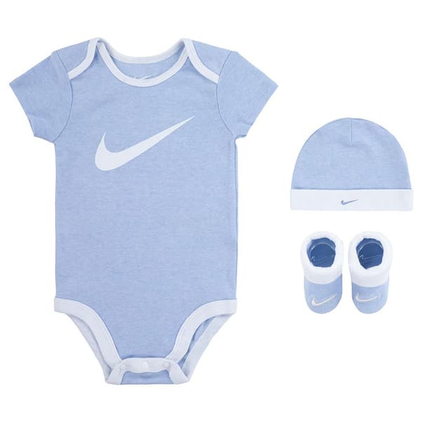 Nike Kids Baby Sæt Set Swoosh Blå 0-6 Dreng