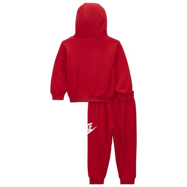 Nike Kids UppsÄttning 66l135 Fleece Röd 18 Months