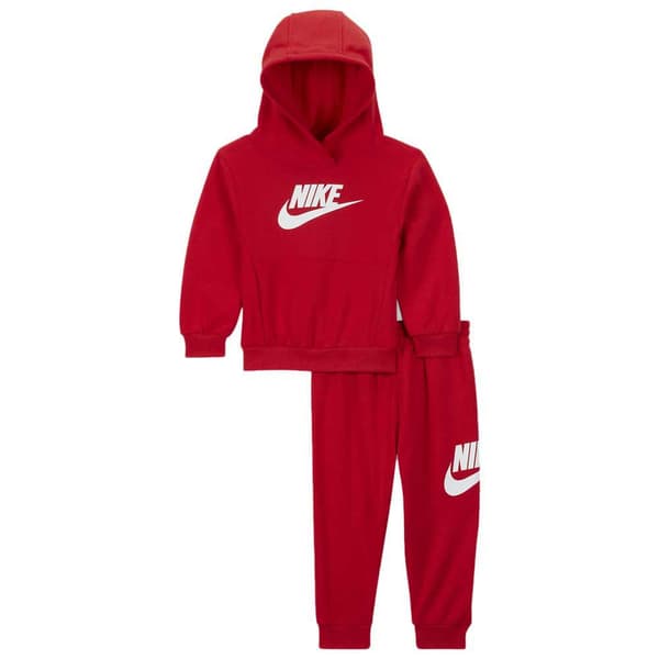 Nike Kids SÆt 66l135 Fleece Rød 18 Months