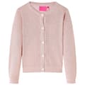 Miniatyrbillede 1 af 7: Strikket cardigan til børn str. 92 strik lyserød