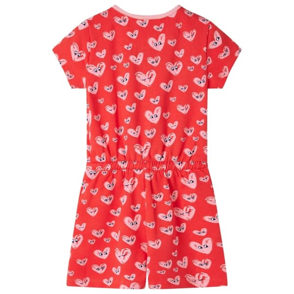 Jumpsuit för barn röd 116