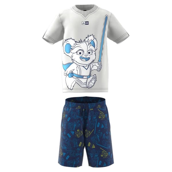 Adidas SÆt Star Wars Young Jedi Flerfarvet 12-24 Months Dreng