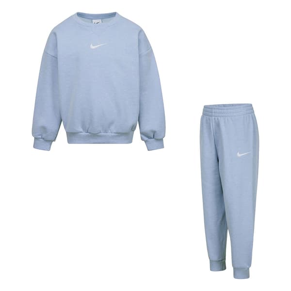 Nike Kids Uppsättning Essential Fleece Crew  6-7 Years