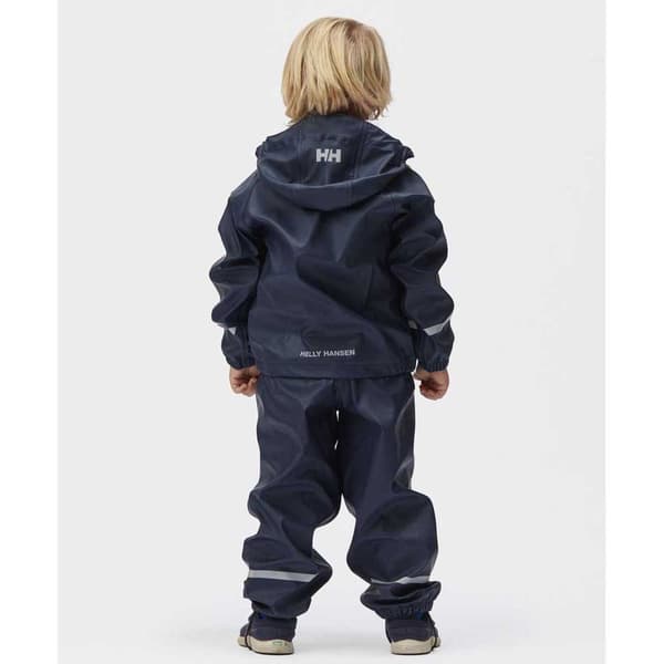 Helly Hansen Bergen Langærmet Sæt Blå 4 Years