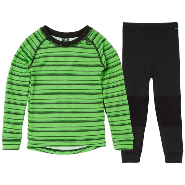Helly Hansen Hh Graphic Lifa Merino Langærmet Sæt Grøn 8 Years