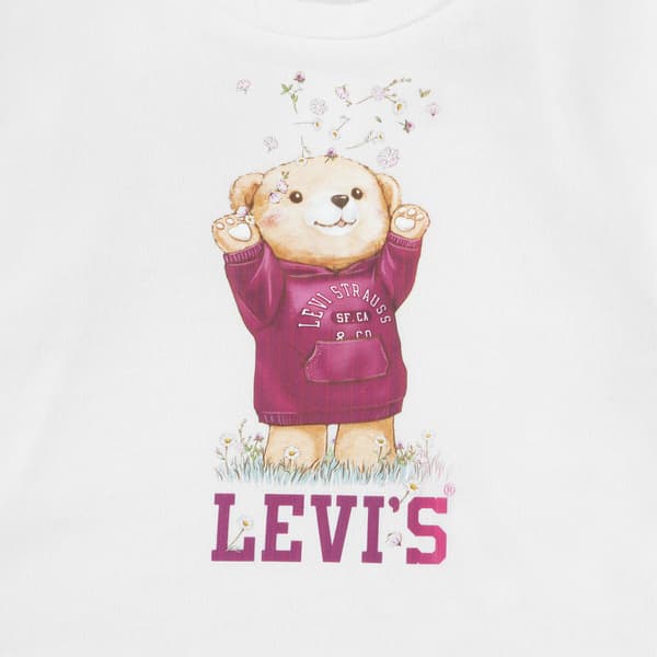 Levi´s ® Kids Långärmad Uppsättning 2 Enheter Vit,Blå 18 Months