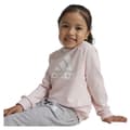 Miniatyrbillede 10 af 10: Adidas Essentials Logo French Terry Sæt Grå,Rosa 6-7 Years Dreng