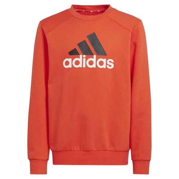 Adidas Essentials Big Logo Fleece Jogger Set Orange 15-16 Years Pojke