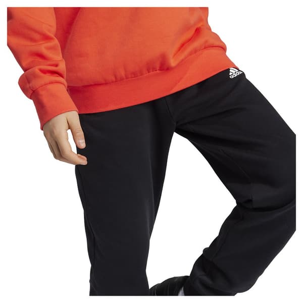 Adidas Essentials Big Logo Fleece Jogger Set Orange 15-16 Years Pojke