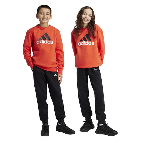 Adidas Essentials Big Logo Fleece Jogger Set Orange 15-16 Years Pojke