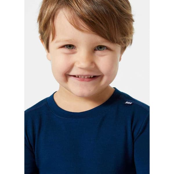 Helly Hansen Merino Set Blå 6 Years Pojke