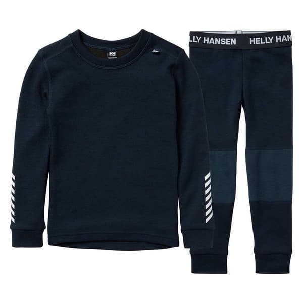 Helly Hansen Lifa Merino Sæt Sort 4 Years Dreng