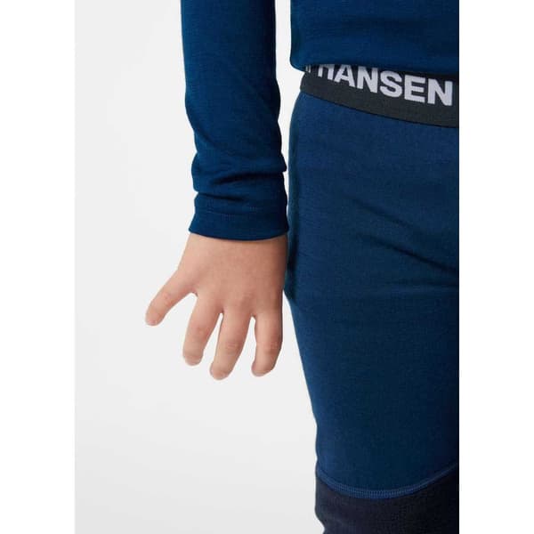 Helly Hansen Merino Sæt Blå 4 Years Dreng