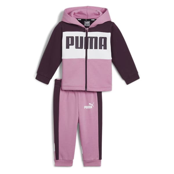 Puma Minicats Colorblock Set Rosa 9-12 Months Pojke
