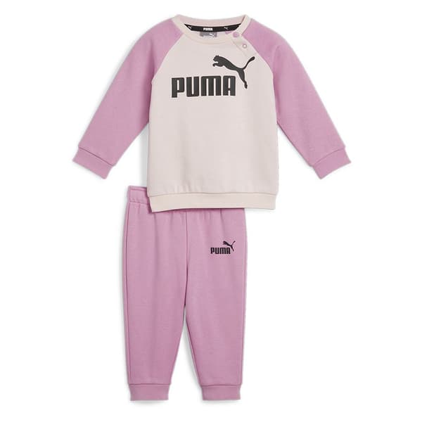 Puma Minicats Ess Raglan Sæt Rosa 4-6 Months Dreng