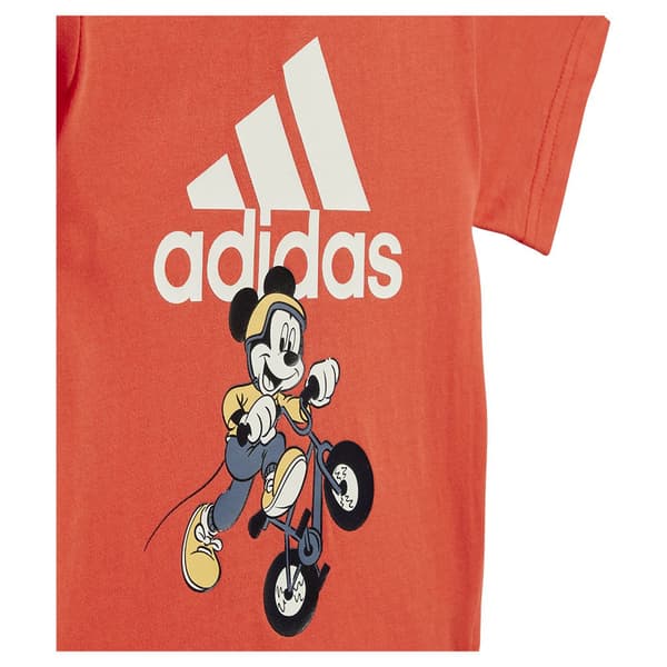 Adidas Disney Mickey Mouse Set Röd,Grå 9-12 Months Pojke