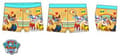 Miniatyrbilde 2 av 2: Paw Patrol Badshorts för Barn - Badbyxor