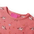 Pikkukuva 6 / 10: Lasten pitkähihainen pyjama vanha pinkki 92