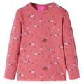 Pikkukuva 2 / 10: Lasten pitkähihainen pyjama vanha pinkki 92