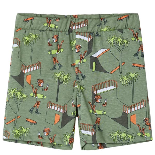 Pyjamas til børn str. 140 lys kakifarve