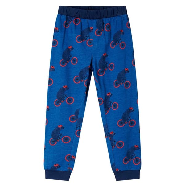 Pyjamas til børn str. 128 petroleumsblå