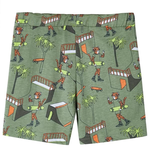 Pyjamas til børn str. 104 lys kakifarve
